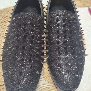 Black Label Red and Black Loafers